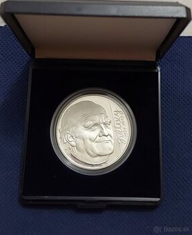 Strieborná pamätná minca 200Sk, 1994, Janko Alexy, Proof