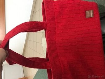 TOMMY HILFIGER originál Red shopperka