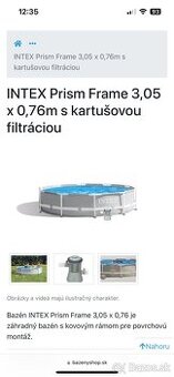 Bazen s prislušenstvom
