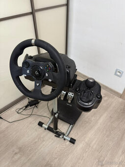 Predám Logitech G920+logitech driving force shifter + stojan