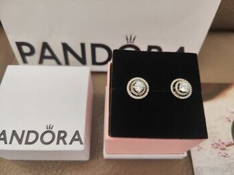 PANDORA napichovacie náušnice - 1