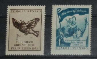 Poštové známky - Československo 70 - čisté