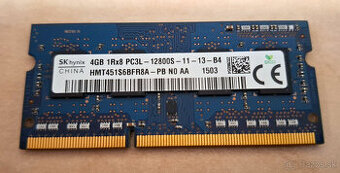 Predám 4GB DDR3 RAM Hynix HMT451S6BFR8A-PB