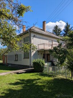 Predaj rodinného domu na polosamote s veľkým pozemkom