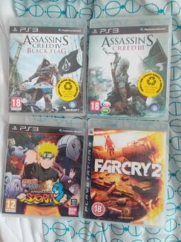 Hry na PS3 - 5eur - kus -