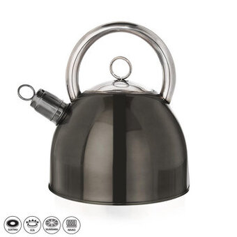 NOVÝ ORION čajník s píšťalkou 2,5L (osobný odber)