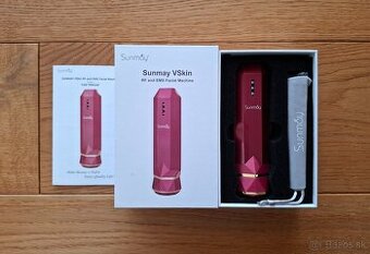 Rádiofrekvenčný a EMS prístroj na tvár