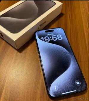 iPhone 15 Pro, Black Titanium 256GB