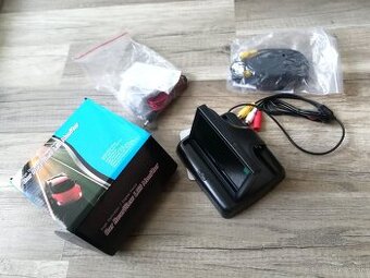 Nová bezdrôtova cúvacia kamera s vyklapacim displejom