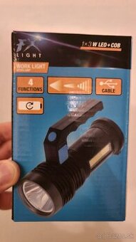 LED Baterka / lampa 2v1 nabijateľna