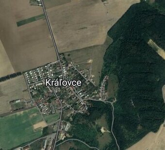 Predám pozemok v obci Kráľovce