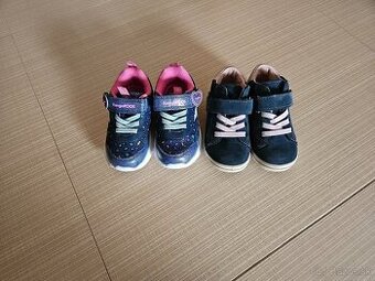 Topánky veľ. 23, 2x