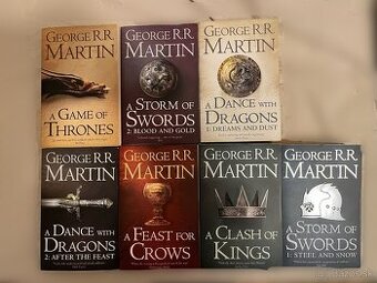 G.R.R. Martin - Game of Thrones (knižná séria Hra o tróny)