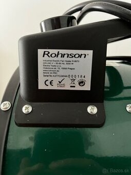 Vykurovací ventilátor Rohnson 28,5 x 24 x 18,5 cm 3000 W