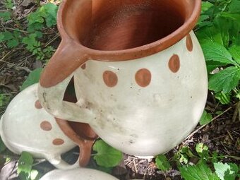Predám  hlinené hrnčeky.keramiku