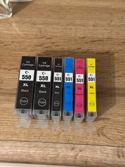 Atramentové kazety do tlačiarne Canon