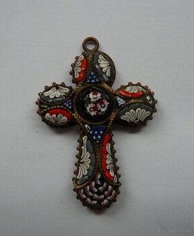 Starožitný Šperk-Benátske sklo, 19.-storočie