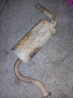 Mitsubishi Pajero III 3.dver - zadný tlmič výfuku