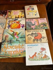 Detské retro knihy a leporelá