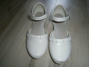 biele topánky dievčenské - 1