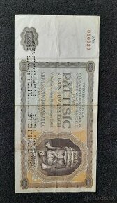 5000 korún 1944