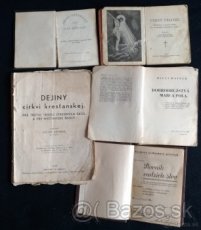Staré knižky aj modlitebné, vojenské, a iné