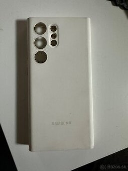 Original Samsung Flipový kryt Biely