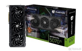 Predám GAINWARD GeForce RTX 5070 Ti Phantom GS 16G