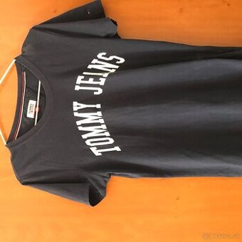 TOMMY HILFIGER originál modre damske tricko S/M