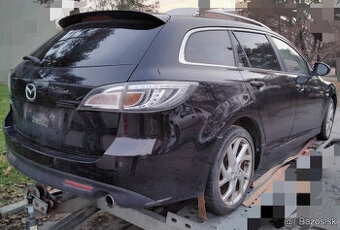 Mazda 6 2.2 D 2011 ZADNÉ SVETLA, MOTOR, PREVODOVKA, DVERE, T