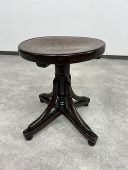 Klavírna rotačná stolička Thonet