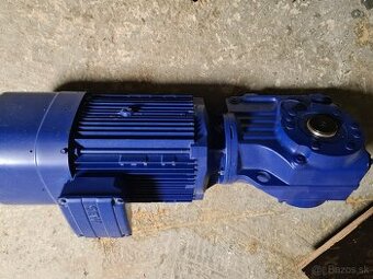 Predám nový prevodovaný el.motor 4kW 83ot