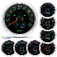 Univerzalny GPS tachometer, spedometer+drziak cierny/hlinik