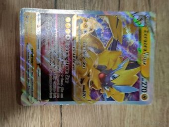 Predám veľkú pokémon kartu zeraora Vstar