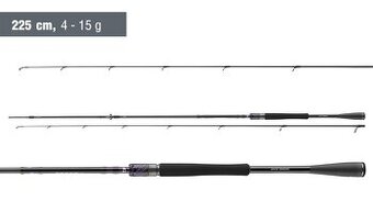Prívlačový prút Daiwa Prorex AGS Chebujig Spin 2025. 225cm,