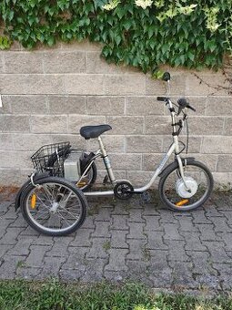 Elektr trojkolka skúter