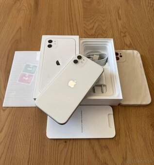 iPhone 11 64 gb White - komplet príslušenstvo, záruka