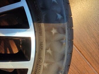 Originál disky z novými pneumatikami