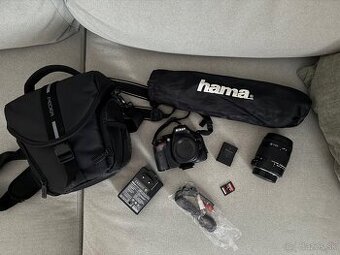 Komplet foto set: Nikon D5200 + Sigma 18–250 mm