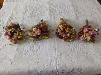 Sušené kvety - Kytice .č.4.