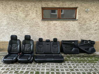 Sedadlá + tapacíre (čierna koža) Porsche Macan 95B - 1