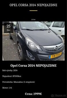 Opel Corsa 2014