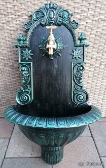 zahradne kovove umyvadlo tyrkys 61cm -40%