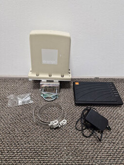 Orange antenna + orange router