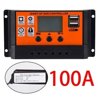 Novy Solarny regulator - 100A do 50 Voltov