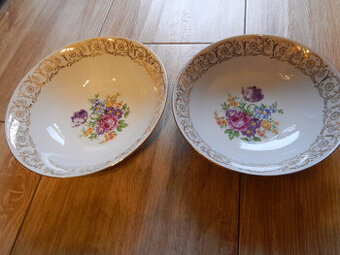 Retro porcelánové misy - Československo