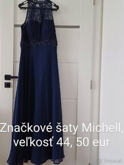 Slávnostné dlhe saty Michelle, veľkosť 44