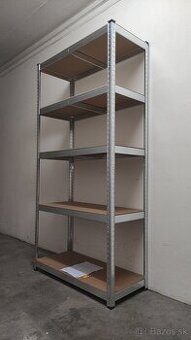 Zadarmo priveziem kvalitné regále 180x90x40cm, 175kg/polica