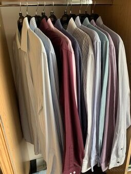 kvalitné pánske košele Marks & Spencer – slim fit, non iron