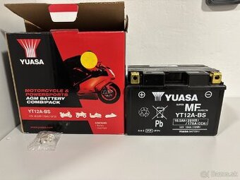 Yuasa YT12-BS 10,5 Ah 12V Moto batéria/Aprilia Tuono V4 1100
